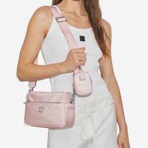 TORY BURCH Virginia Shoulder Bag Technical Weave Adjustable Strap